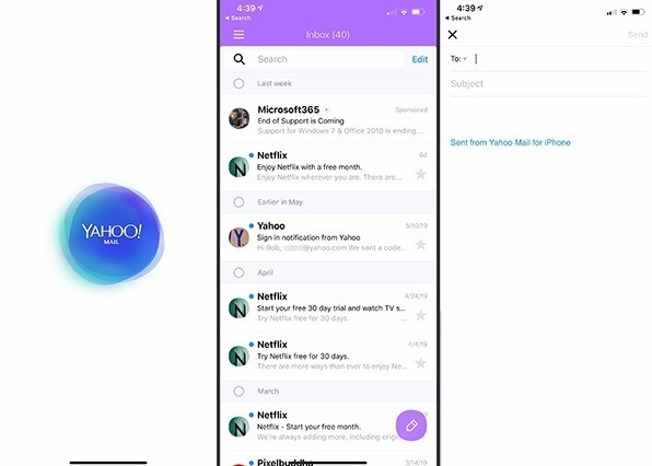 Send-Yahoo-Mail-via-mobile-phone