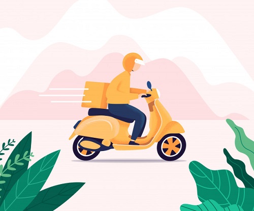 Motorized-SMS-courier-system