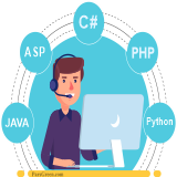 ASP-C-sharp-PHP-Java-Python